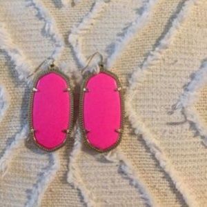 Rare Neon Pink Danielle Earrings